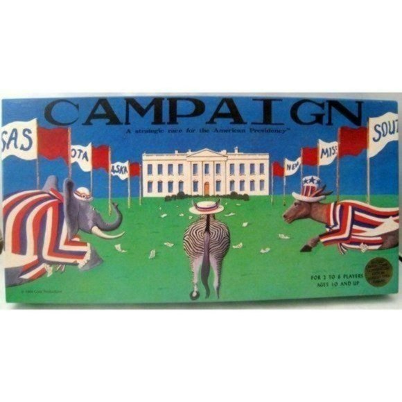 Republican GOP EXCLUSIVE 1984 Convention CAMPAIGN: Strategic Race for President - Picture 2 of 12